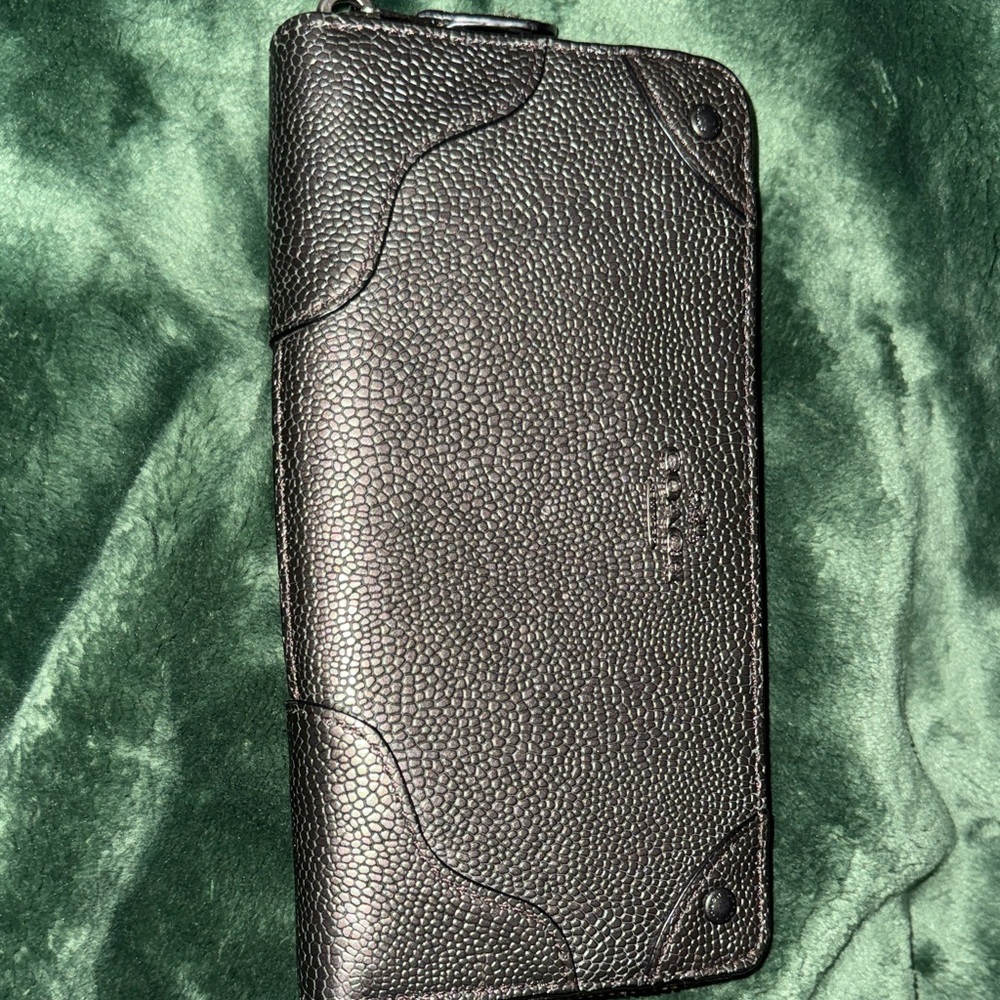 Coach metallic color wallet